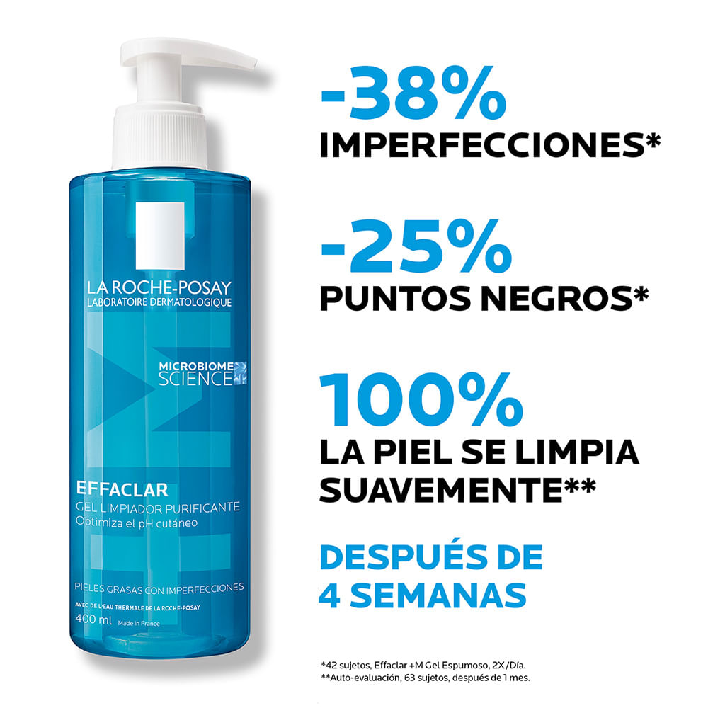Jabón La Roche Posay Effaclar En Gel 400 Ml