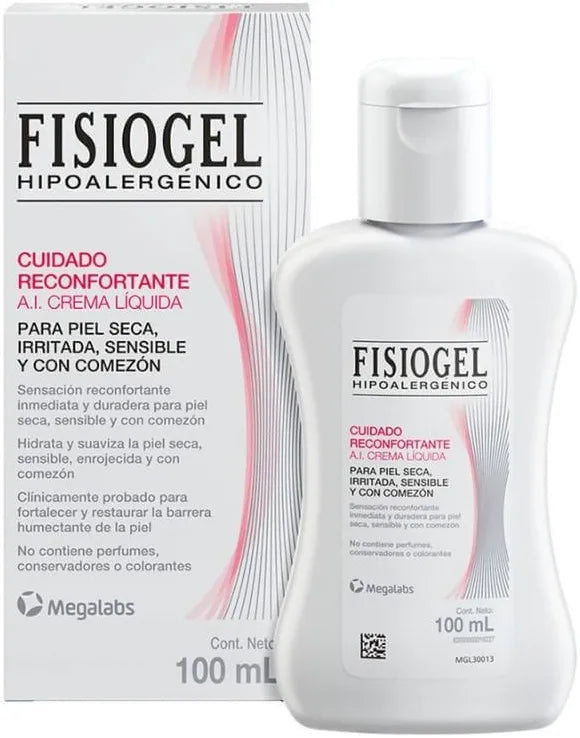 Crema Fisiogel Piel Seca E Irritada Frasco Con 200 Ml